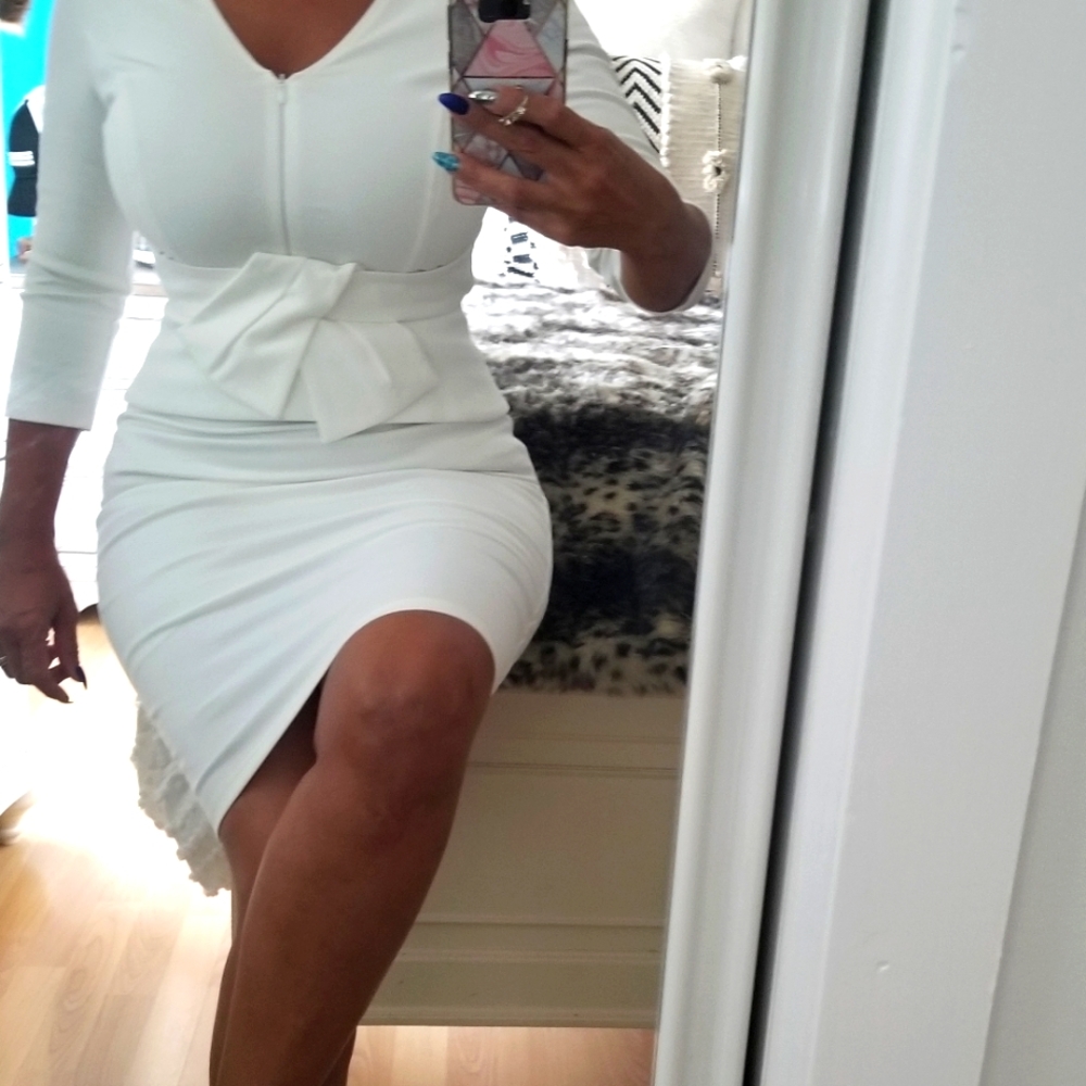 Vfshow white dress